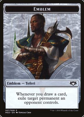 Emblem - Teferi, Hero of Dominaria