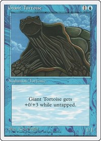 Giant Tortoise - Fourth Edition - Magic: The Gathering card