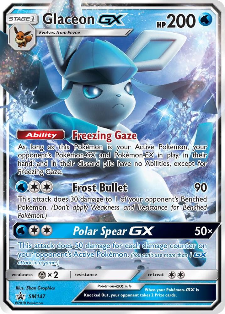 thumbnail image 2 of Pokemon Flareon GX SM171 Black Star Promo Card - Holo Rare Single Trading Card 2 of 13