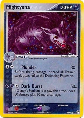 Mightyena - 18/108 (Cosmos Holo)