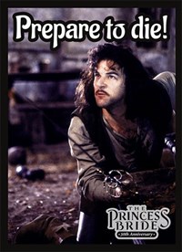 Double Matte Sleeve - Princess Bride: Prepare to Die! (50-Pack) · Legion Premium Supplies Card Sleeves