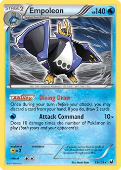 Empoleon - 29/108 (Battle Arena Deck Exclusive) 029/108 from Deck Exclusives