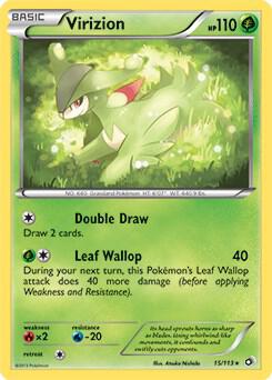 Virizion 015/113 from Deck Exclusives