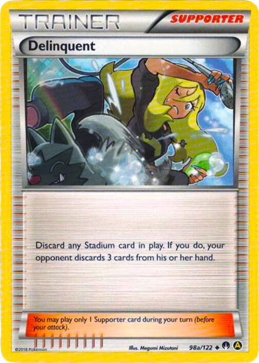 Delinquent - 98a/122 098a/122 from Alternate Art Promos