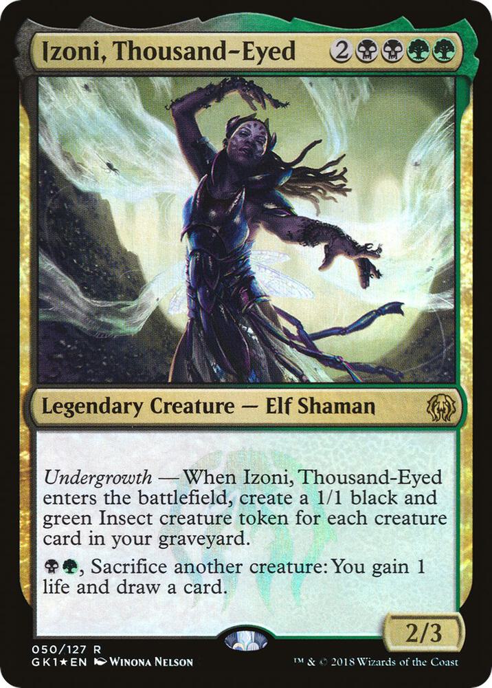 Izoni, Thousand-Eyed 50 card