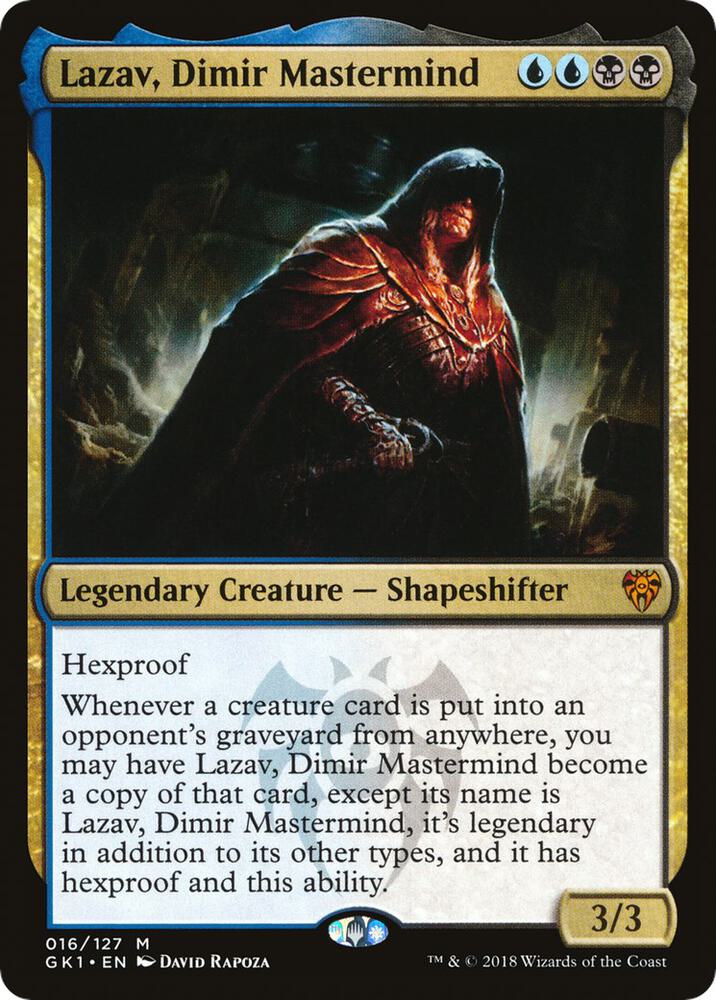 Lazav, Dimir Mastermind 16 card