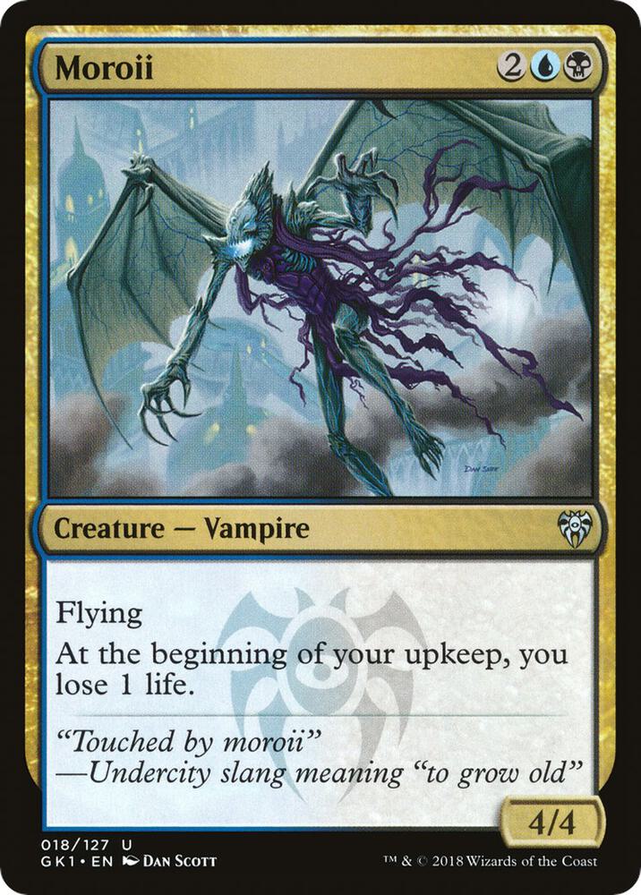 Moroii 18 card