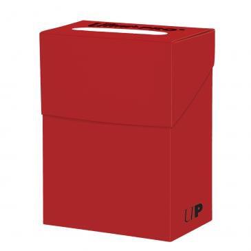 Solid Color Deck Box - Red