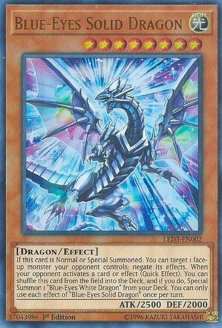 Blue-Eyes Solid Dragon - Legendary Duelists: White Dragon Abyss