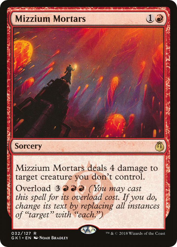 Mizzium Mortars 32 card