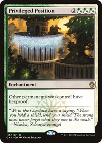 Privileged Position (Guilds of Ravnica: Guild Kits)