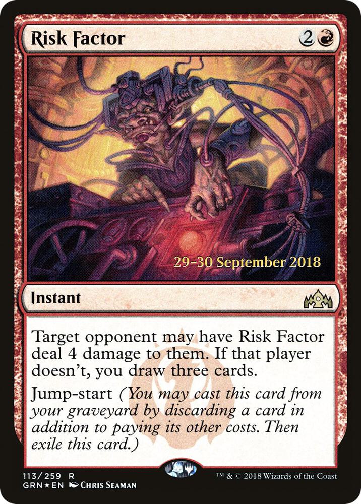Risk Factor #113s — Guilds of Ravnica Promos