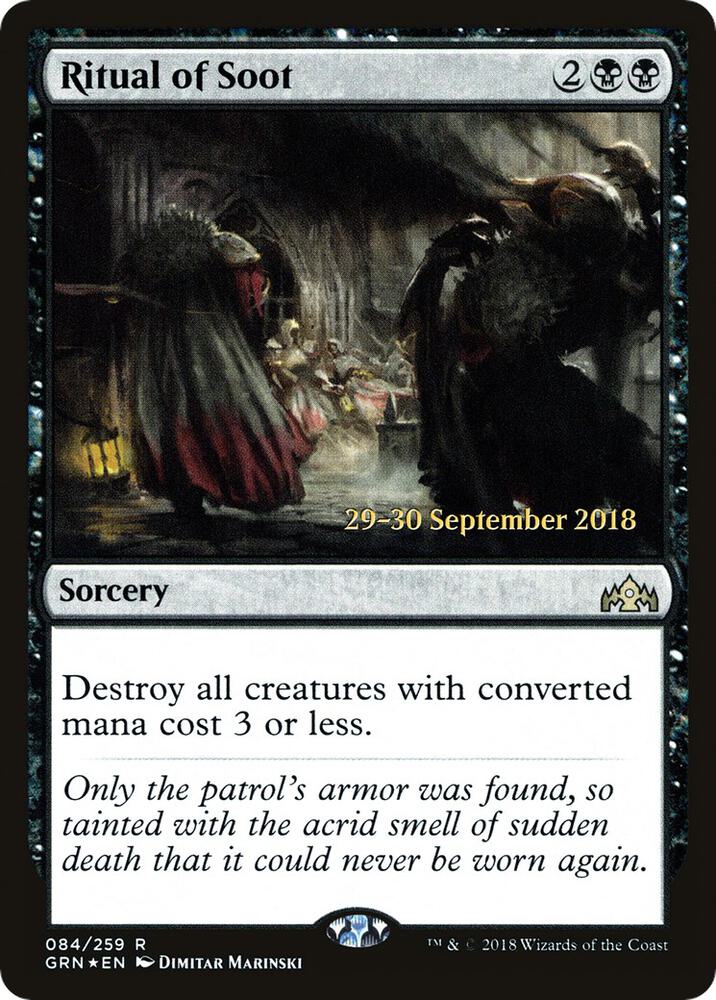 Ritual of Soot #84s — Guilds of Ravnica Promos