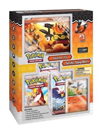 Starter Figure Boxes: Terrific Tepig Box from Emerging Powers Pokemon card image