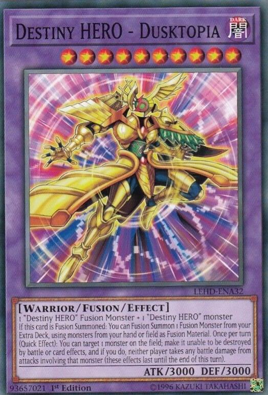 Destiny HERO - Dusktopia - Legendary Hero Decks - YuGiOh
