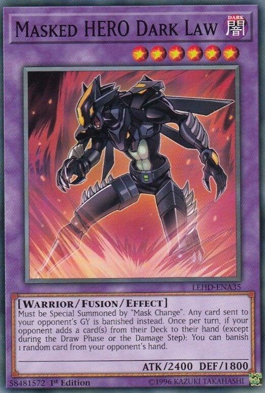 Masked HERO Dark Law - Legendary Hero Decks - YuGiOh - TCGplayer.com