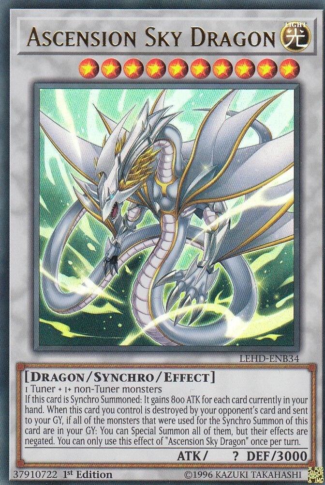 遊戯王OCG デュエルモンスターズ ascension sky dragon  PSA10 遊戯王OCG デュエルモンスターズ ascension sky dragon PSA10