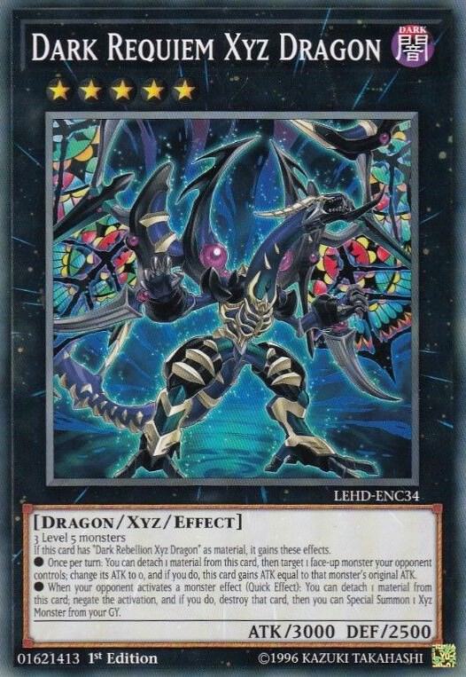 【requiem】 Dark Requiem Xyz Dragon - Legendary Hero Decks - YuGiOh