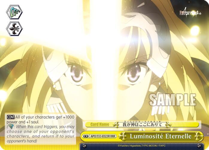Luminosite Eternelle (RRR)