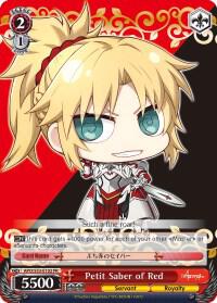 Petit Saber of Red