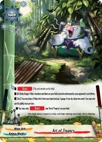 Art of Truancy - Flesh And Blood Tcg Dimension Destroyer trading card