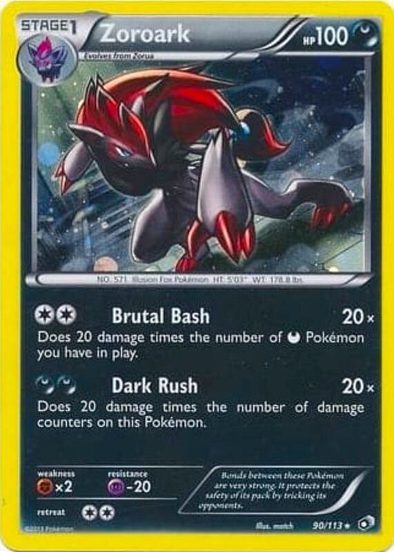 Zoroark - 90/113 (Cosmos Holo) 090/113 from Blister Exclusives