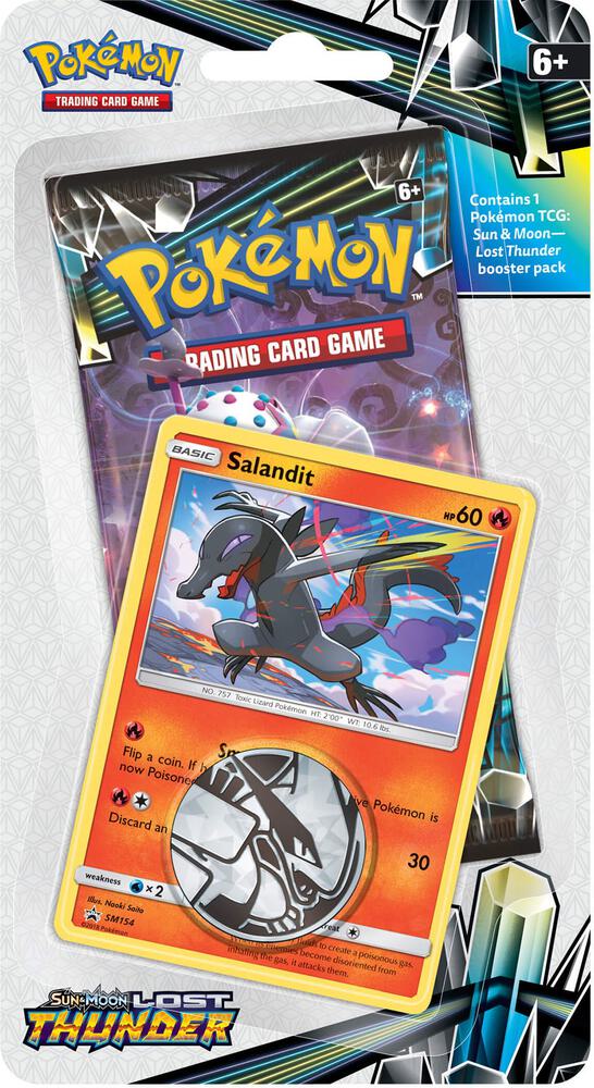 Pokemon TCG Lost Thunder Booster Pack – Sun & Moon Series – Sealed (10 Cards)
