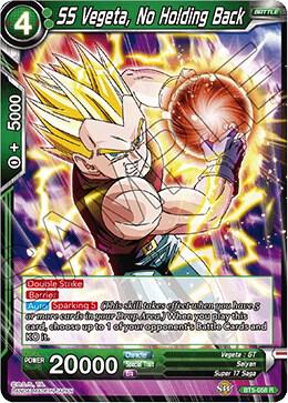 SS Vegeta, No Holding Back #BT5-058 — Miraculous Revival