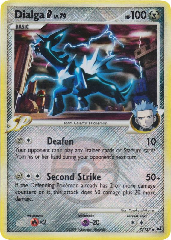 Dialga G - 7/127 (League Promo) 007/127 from League & Championship Cards