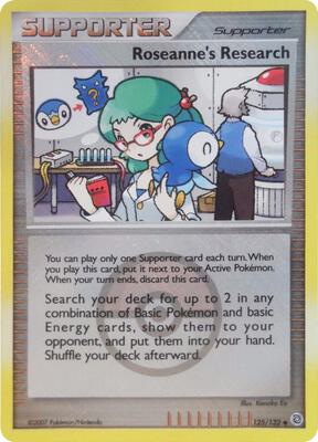 Roseanne's Research - 125/132 (League Promo)