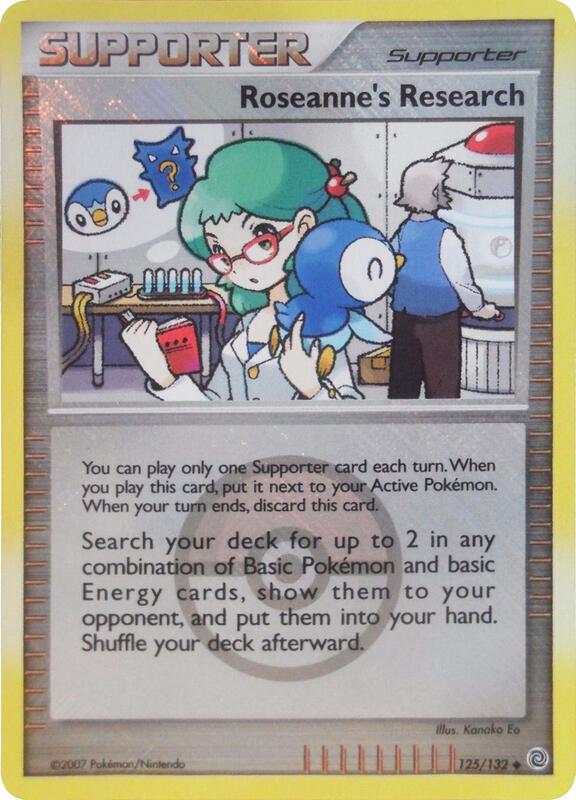 Roseanne's Research - 125/132 (League Promo) 125/132 from League & Championship Cards