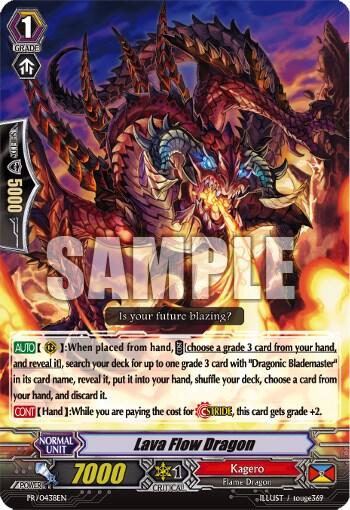 Lava Flow Dragon - PR/0438EN