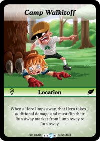Camp Walkitoff - Munchkin CCG Fashion Furious trading card