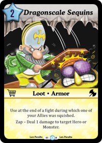 Dragonscale Sequins - Munchkin CCG Fashion Furious trading card