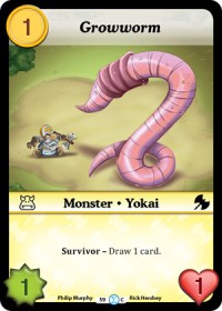 Growworm - Munchkin CCG Fashion Furious trading card