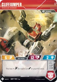 Cliffjumper - Renegade Warrior (SDCC 2018 Exclusive)