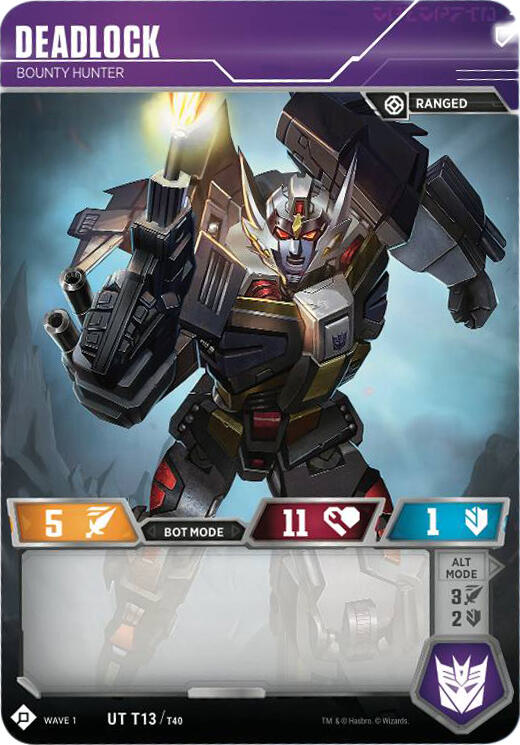Deadlock - Bounty Hunter - Wave 1 - Transformers TCG - TCGplayer.com
