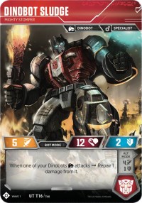 Dinobot Sludge - Mighty Stomper
