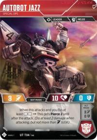 Autobot Jazz - Special Ops