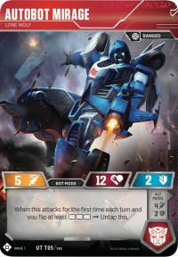 Autobot Mirage - Lone Wolf