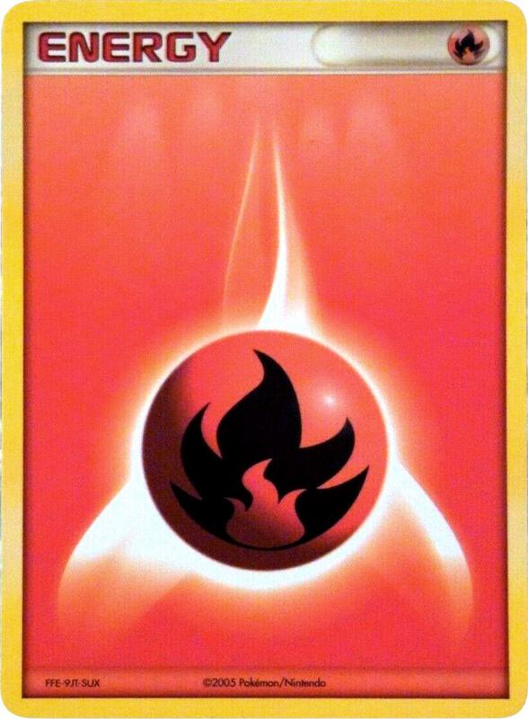 Fire Energy (2005 Unnumbered)  from League & Championship Cards