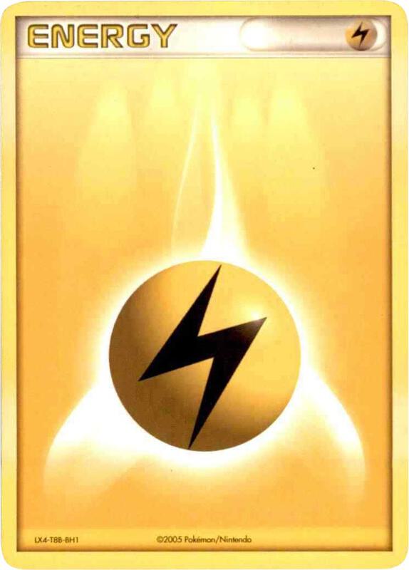 Lightning Energy (2005 Unnumbered)  from League & Championship Cards