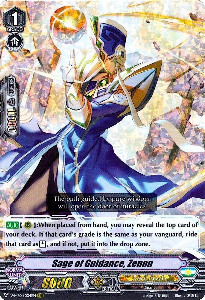 Sage of Guidance, Zenon