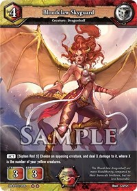 Bloodclaw Skyguard - Dragoborne Reckoning of Vashr trading card