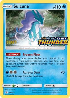Suicune - SM149 (Prerelease) [Staff] SM149
