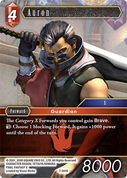 Auron - Opus VII - Final Fantasy TCG - TCGplayer.com