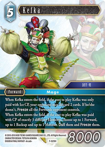 Kefka - Opus VII - Final Fantasy TCG - TCGplayer.com