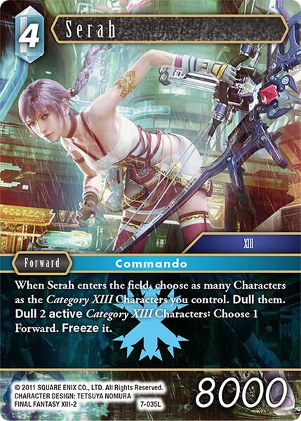 Serah - Opus VII - Final Fantasy TCG - TCGplayer.com