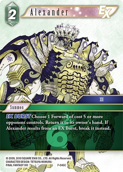 Alexander EX