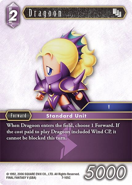 Dragoon - Opus VII - Final Fantasy TCG - TCGplayer.com
